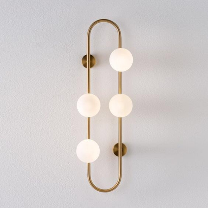 Interior Design Elements - Modern Glass Wall Lights Bedroom Decoracion