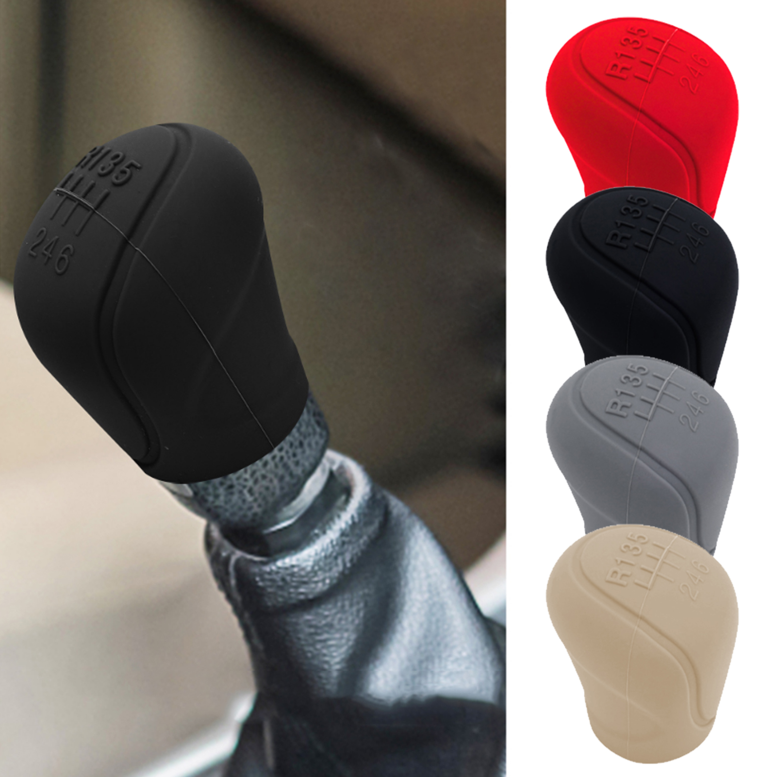 Interior Design Course - Silicone Car Shift Knob Cover 6