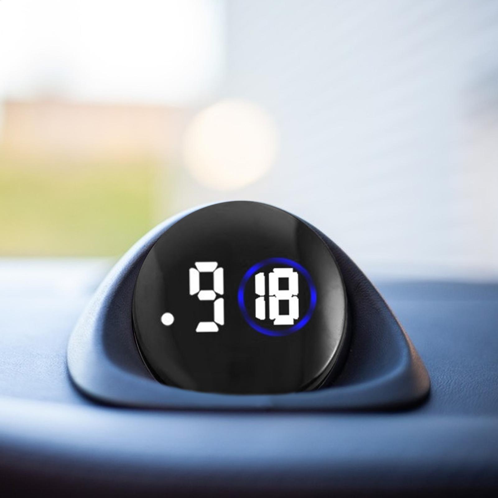 Interior Design Course - Waterproof Small Digital LED Dash Clock
