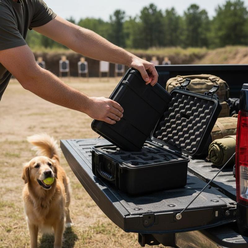 Interior Design And Construction - Gun Storage Box 15 x 12