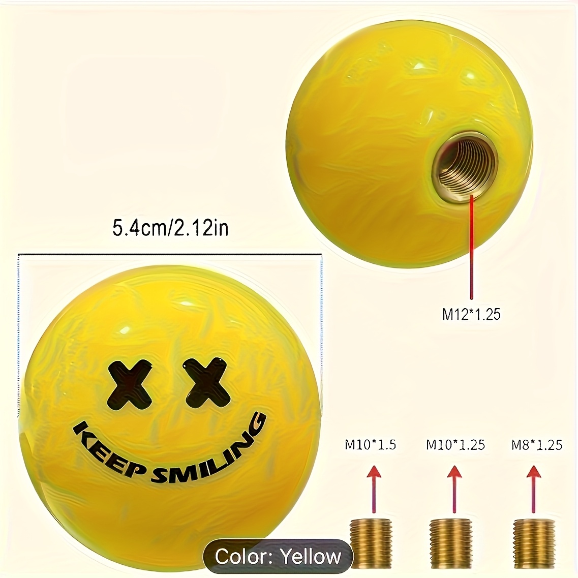 Keep Smiling Yellow & Black Ge – Interior Design Course Bewertung und Preis