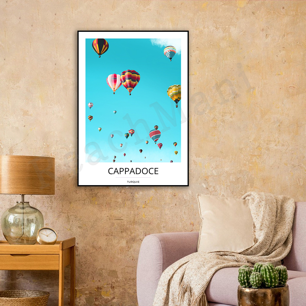 Cappadocia, poster printing, t – Interior Design Illustration Bewertung und Preis