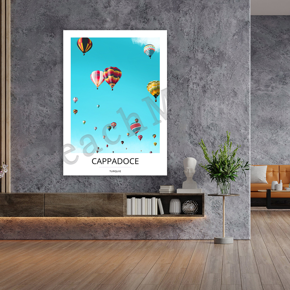 Cappadocia, poster printing, t – Interior Design Illustration Bewertung und Preis