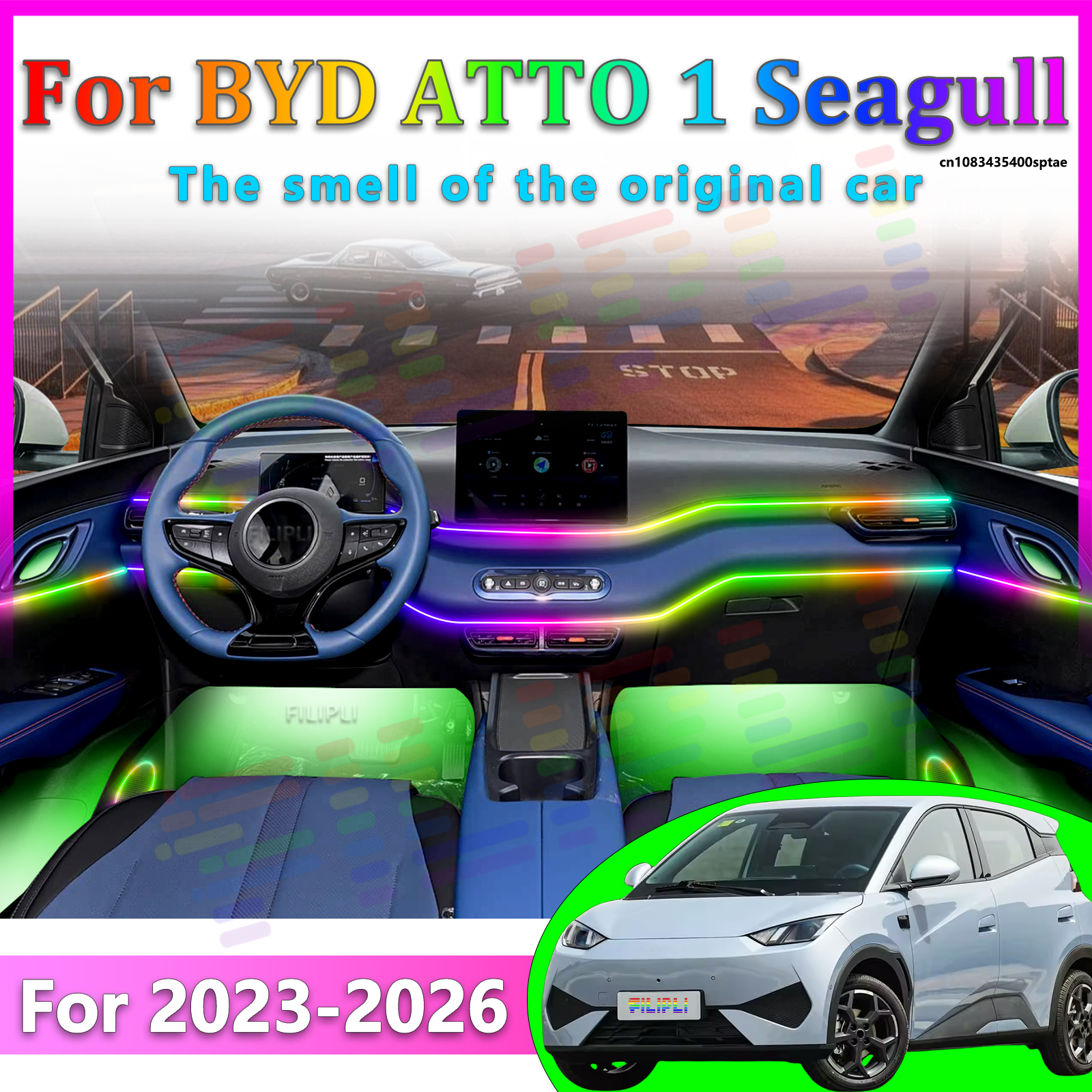 For BYD ATTO 1 Seagull 2023-26 – Interior Design Visualizer Bewertung und Preis