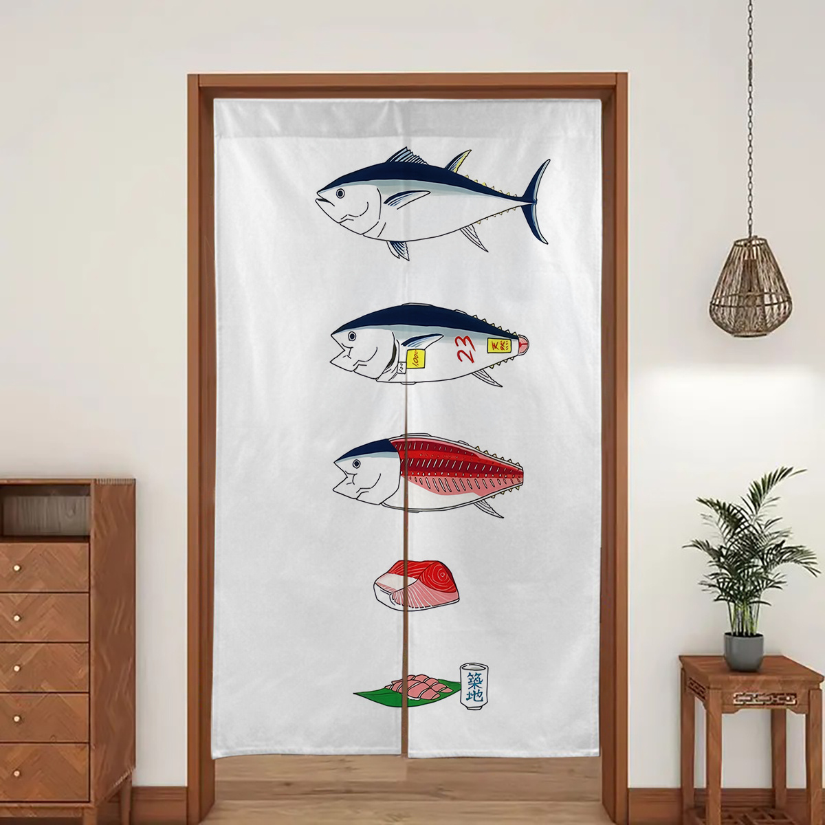 1pc Japanese Door Curtain, Jap – Interior Design Elements Bewertung und Preis