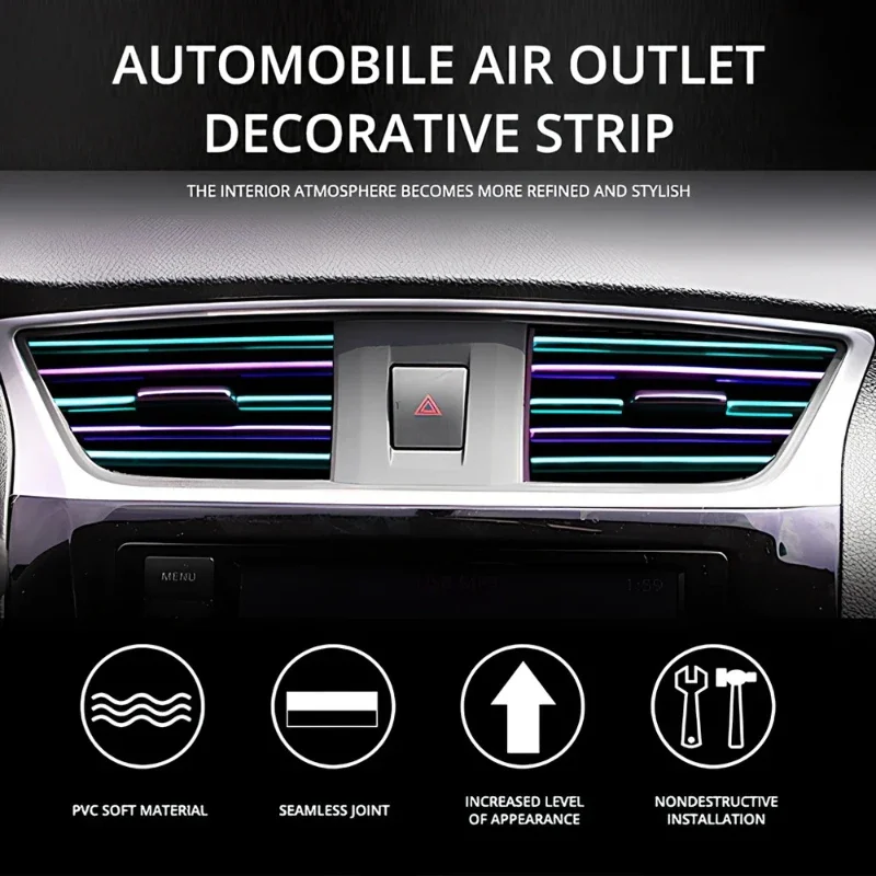 ​​PVC Car Vent Grille Cover -  – Interior Design Course Bewertung und Preis