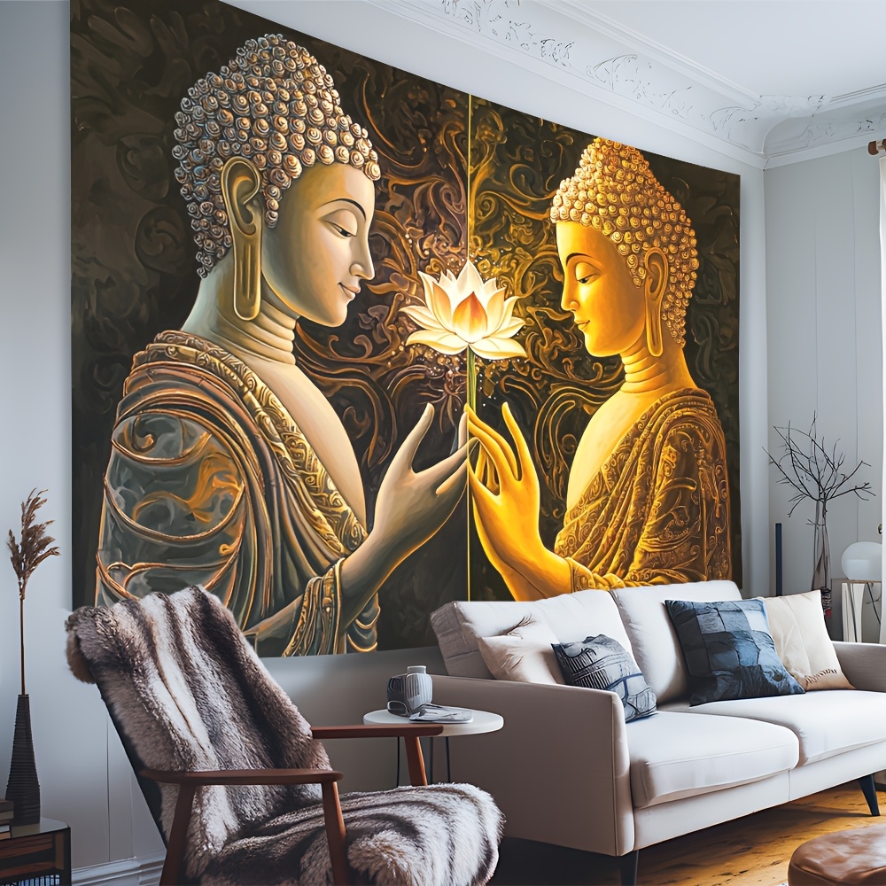 Buddha Lotus Wall Tapestry Spi – Interior Design Zen Style Bewertung und Preis