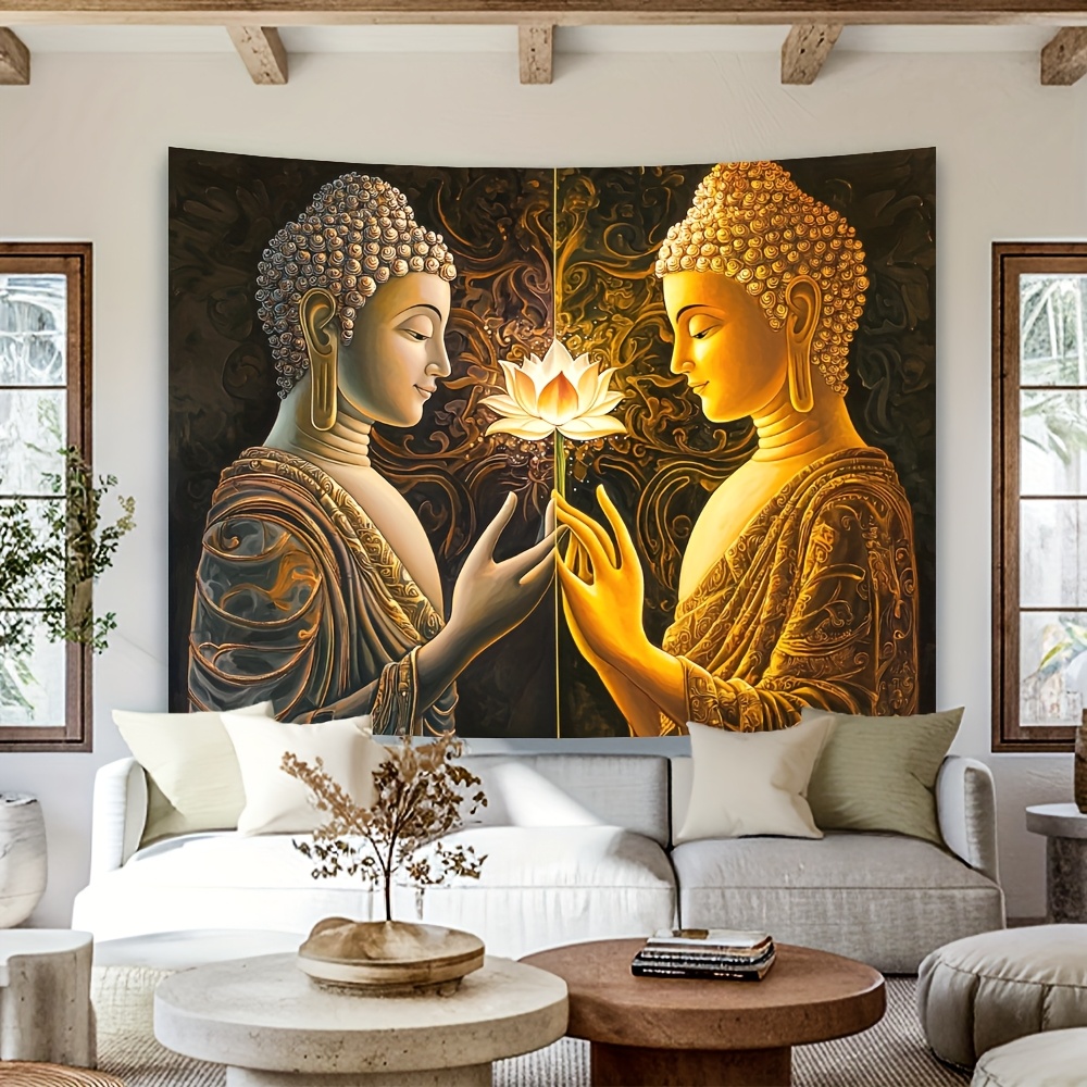 Buddha Lotus Wall Tapestry Spi – Interior Design Zen Style Bewertung und Preis