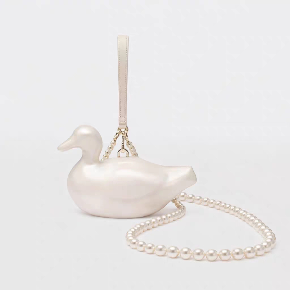 Goose Shape Pearl Bead Chain C – Interior Design Whimsical Bewertung und Preis