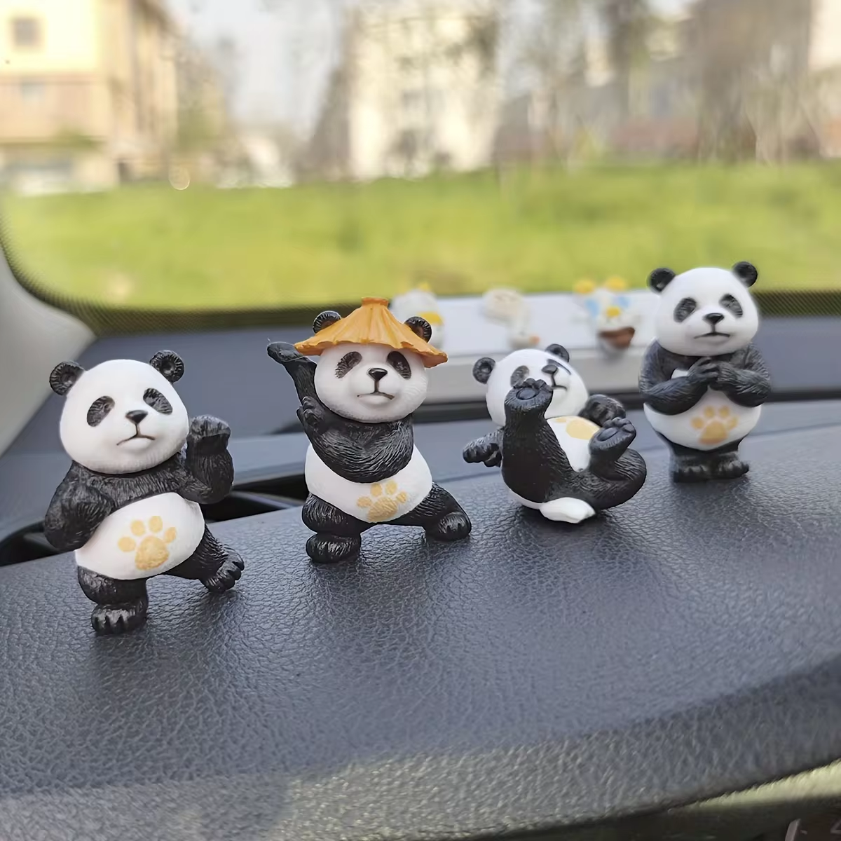4pcs/set Panda Design Car Orna – Interior Design Course Bewertung und Preis