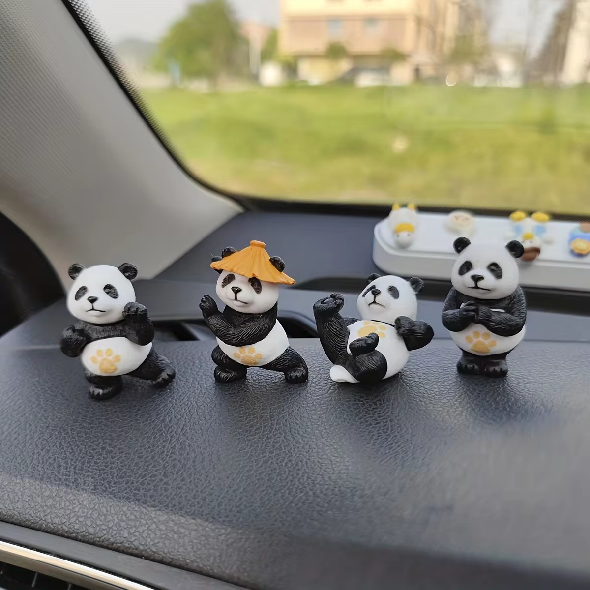 4pcs/set Panda Design Car Orna – Interior Design Course Bewertung und Preis