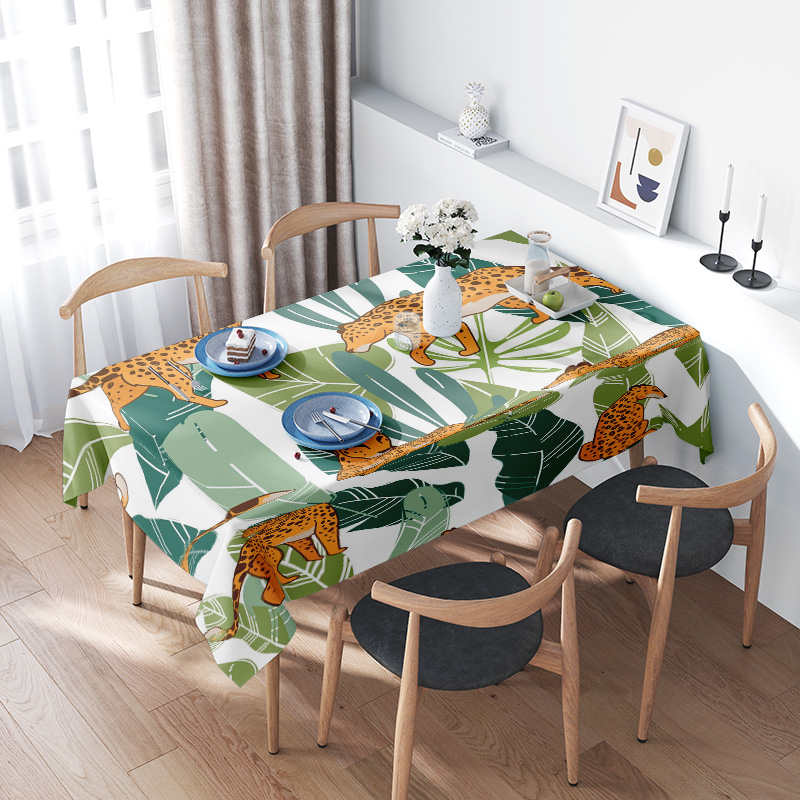 Animal Print TableclothUnique  – Interior Design News Bewertung und Preis