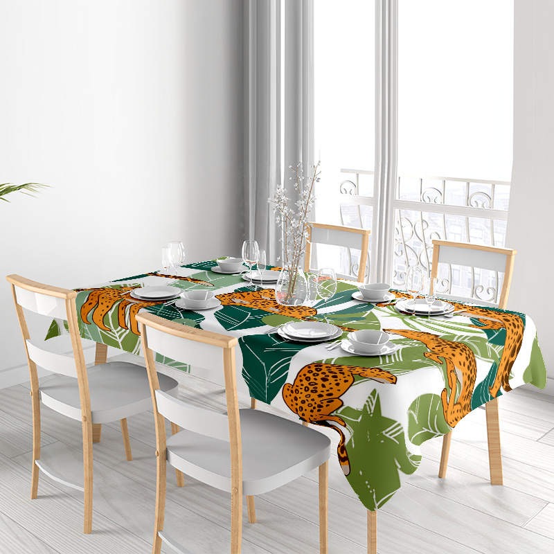 Animal Print TableclothUnique  – Interior Design News Bewertung und Preis
