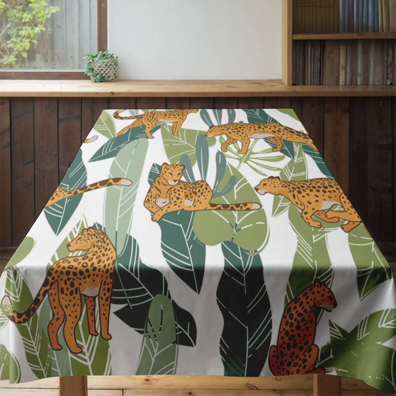 Animal Print TableclothUnique  – Interior Design News Bewertung und Preis