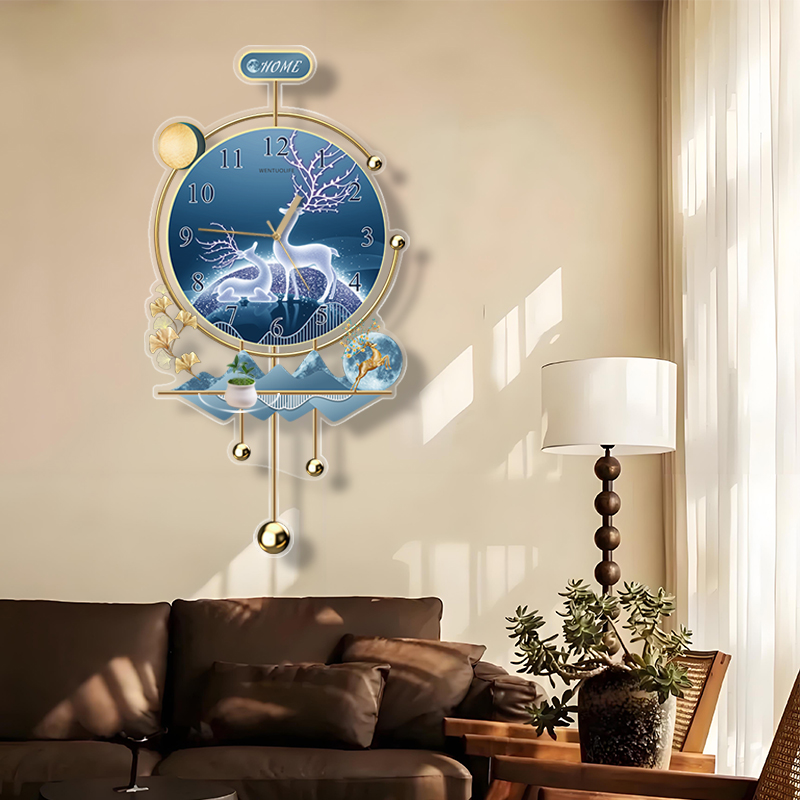 Sweep Movement Zen Wall Clock  – Interior Design Quiet Luxury Bewertung und Preis