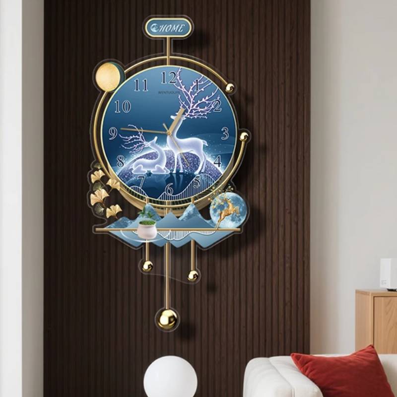 Sweep Movement Zen Wall Clock  – Interior Design Quiet Luxury Bewertung und Preis